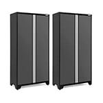 NewAge Garage Cabinets 2 x BOLD Series Grey 42-Inch RTA Locker