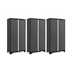 NewAge Products 3 x BOLD Series Grey 42-Inch RTA Locker