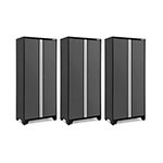 NewAge Garage Cabinets 3 x BOLD Series Grey 36-Inch RTA Locker