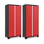 NewAge Garage Cabinets 2 x BOLD Series Red 36-Inch RTA Locker