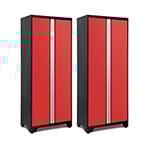 NewAge Garage Cabinets 2 x BOLD Series Red 30-Inch RTA Locker