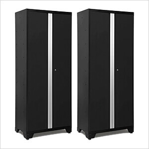 2 x BOLD Series Black 30-Inch RTA Locker