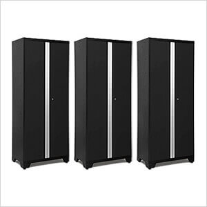 3 x BOLD Series Black 30-Inch RTA Locker