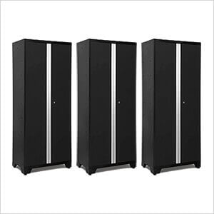 3 x BOLD Series Black Lockers