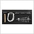 BOLD Series 72-Inch Steel Slatwall Backsplash