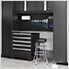 BOLD Series 72-Inch Steel Slatwall Backsplash