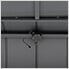 8 x 12 Grill Gazebo with Solar Power and Shelves (Black)