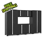 NewAge Garage Cabinets BOLD Series Black 6-Piece Set (No Countertop)
