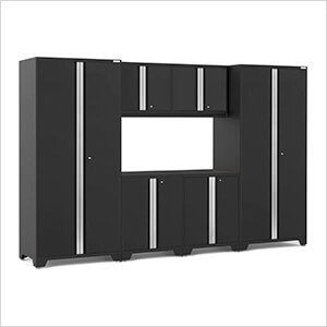 BOLD Series Black 6-Piece Set (No Countertop)