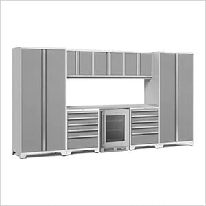 PRO Series Platinum 9-Piece Set with Stainless Steel Top