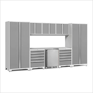 PRO Series Platinum 9-Piece Set with Stainless Steel Top