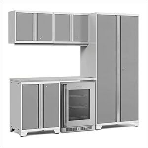 PRO Series Platinum 6-Piece Set with Stainless Steel Top