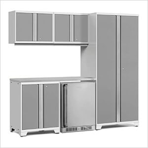 PRO Series Platinum 6-Piece Set with Stainless Steel Top