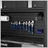 PRO Series 56-Inch Black Diamond Plate Slatwall Backsplash