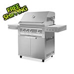 NewAge Outdoor Kitchens Outdoor Kitchen Grill Cart with 33-Inch Platinum Grill (Natural Gas)