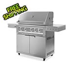 NewAge Outdoor Kitchens Outdoor Kitchen Grill Cart with 36-Inch Platinum Grill (Liquid Propane)