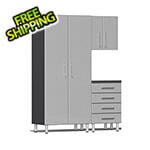 Ulti-MATE Garage Cabinets 3-Piece Garage Cabinet Kit in Stardust Silver Metallic