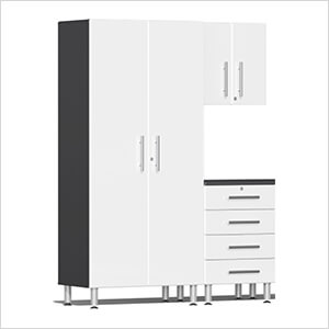 3-Piece Garage Cabinet Kit in Starfire White Metallic