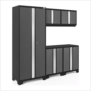 BOLD Series Grey 5-Piece Set (No Countertop)