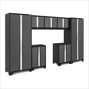 BOLD Series Grey 7-Piece Set (No Countertop)