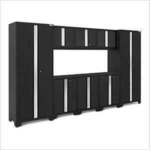 BOLD Series Black 8-Piece Set (No Countertop)