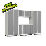 NewAge Garage Cabinets PRO Series Platinum 6-Piece Set (No Countertop)