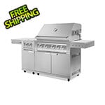 NewAge Outdoor Kitchens Outdoor Kitchen Grill Cart with 36-Inch Platinum Grill and Side Burner (Liquid Propane)