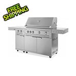 NewAge Outdoor Kitchens Grill Cart with 40-Inch Platinum Grill and Side Burner (Liquid Propane)
