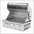 Outdoor Kitchen Grill Cart with 40-Inch Platinum Grill and Side Burner (Liquid Propane)
