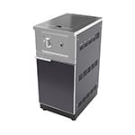 NewAge Outdoor Kitchens Aluminum Slate Grey Single Side Burner and Cabinet (Liquid Propane)