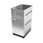 NewAge Outdoor Kitchens Stainless Steel Single Side Burner and Cabinet (Natural Gas)