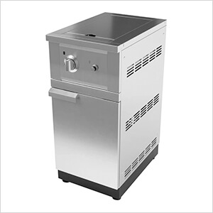 Stainless Steel Single Side Burner and Cabinet (Liquid Propane)