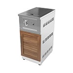 NewAge Outdoor Kitchens Grove Single Side Burner and Cabinet (Liquid Propane)