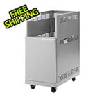 NewAge Outdoor Kitchens Stainless Steel Side Burner Cart