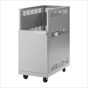 Stainless Steel Side Burner Cart
