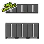 NewAge Garage Cabinets PRO Grey 7-Piece Workbench Set with Stainless Steel Top
