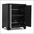 PRO Black 7-Piece Work Station with Bamboo Top