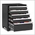 PRO Black 3-Piece Workbench Set with Stainless Steel Top