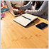 PRO Grey 5-Piece Work Station with Bamboo Top