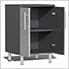 8-Piece Garage Cabinet Kit with Bamboo Worktop in Stardust Silver Metallic