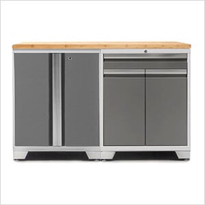 PRO Platinum 3-Piece Workbench Setup with Bamboo Top
