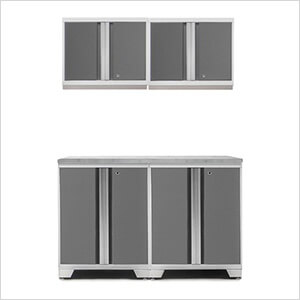PRO Platinum 5-Piece Work Station with Stainless Steel Top