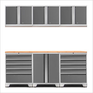 PRO Platinum 7-Piece Workbench System with Bamboo Top