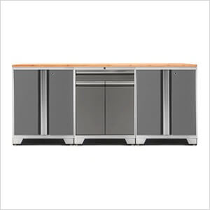 PRO Platinum 4-Piece Workbench Setup with Bamboo Top