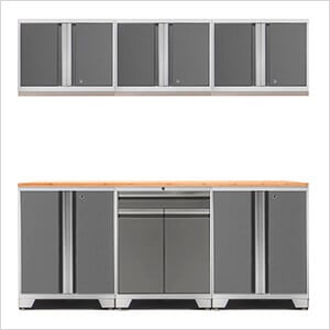 PRO Platinum 7-Piece Workbench Setup with Bamboo Top