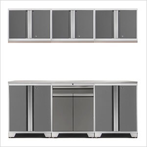 PRO Platinum 7-Piece Workbench Setup with Stainless Steel Top