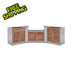 NewAge Outdoor Kitchens Grove 5-Piece Outdoor Kitchen Set (No Countertop)