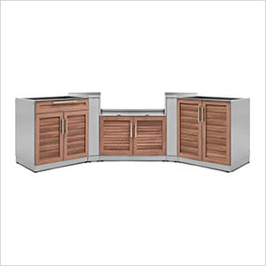 Grove 5-Piece Outdoor Kitchen Set (No Countertop)
