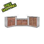 NewAge Outdoor Kitchens Grove 5-Piece Outdoor Kitchen Set (No Countertop)