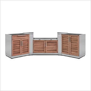 Grove 5-Piece Outdoor Kitchen Set (No Countertop)